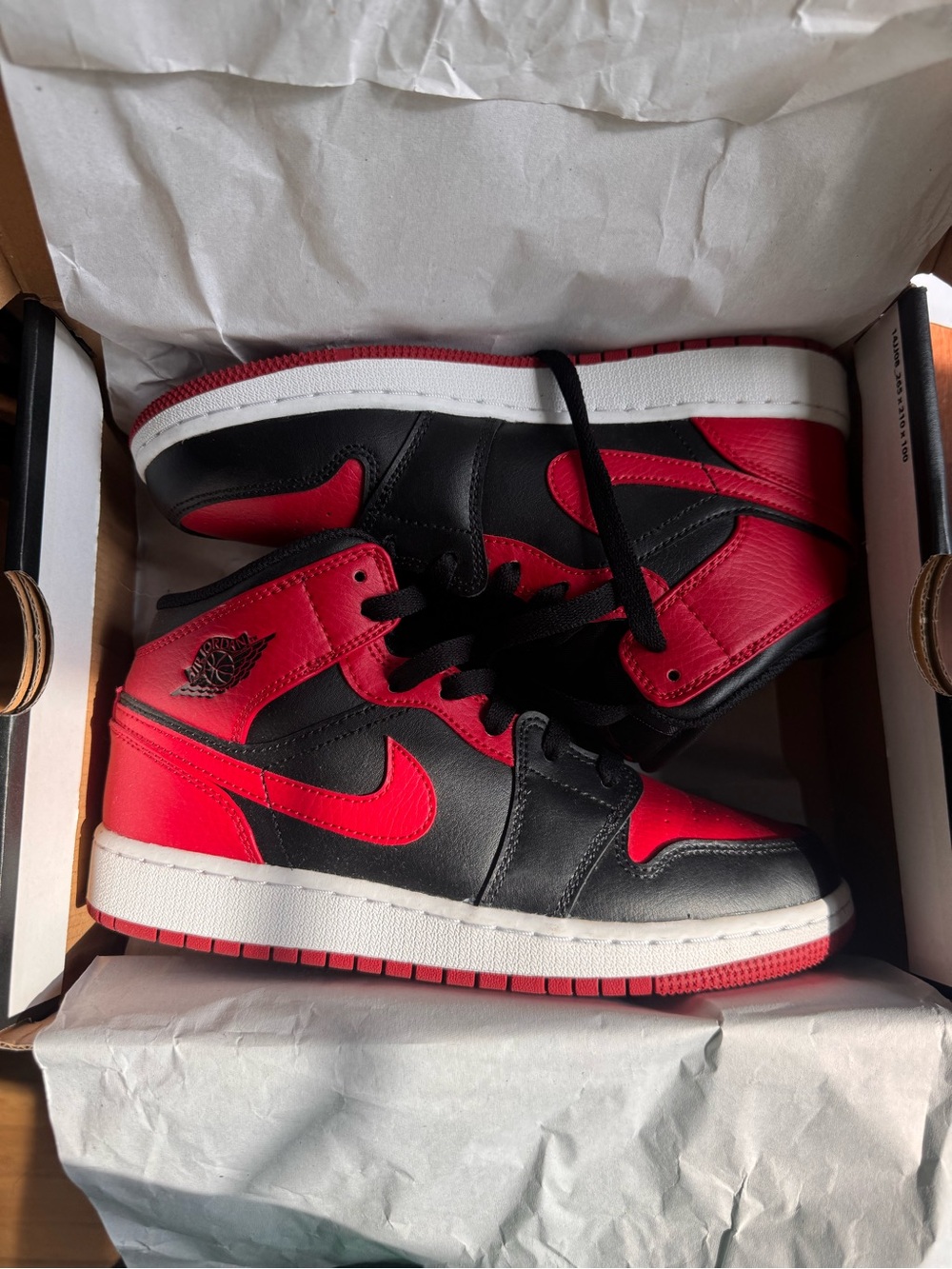 Nike Red and Black Low-Top Sneakers